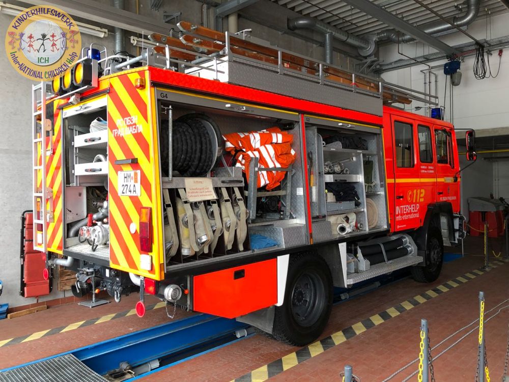 Interhelp Feuerwehrauto