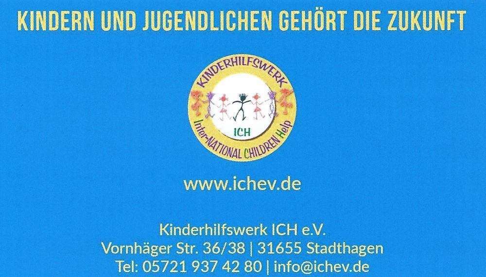Schloss Schule Stolzenau sammelte für Kinder in Not Logo