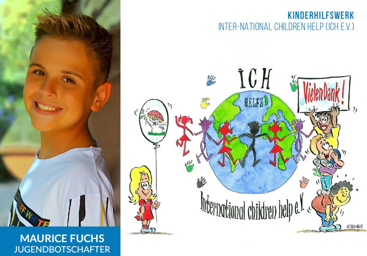 Maurice Fuchs Jugendbotschafter des ICH e.V
