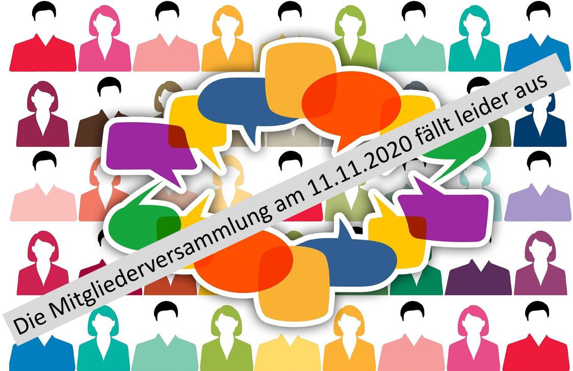 Mitgliederversammlung faellt aus
