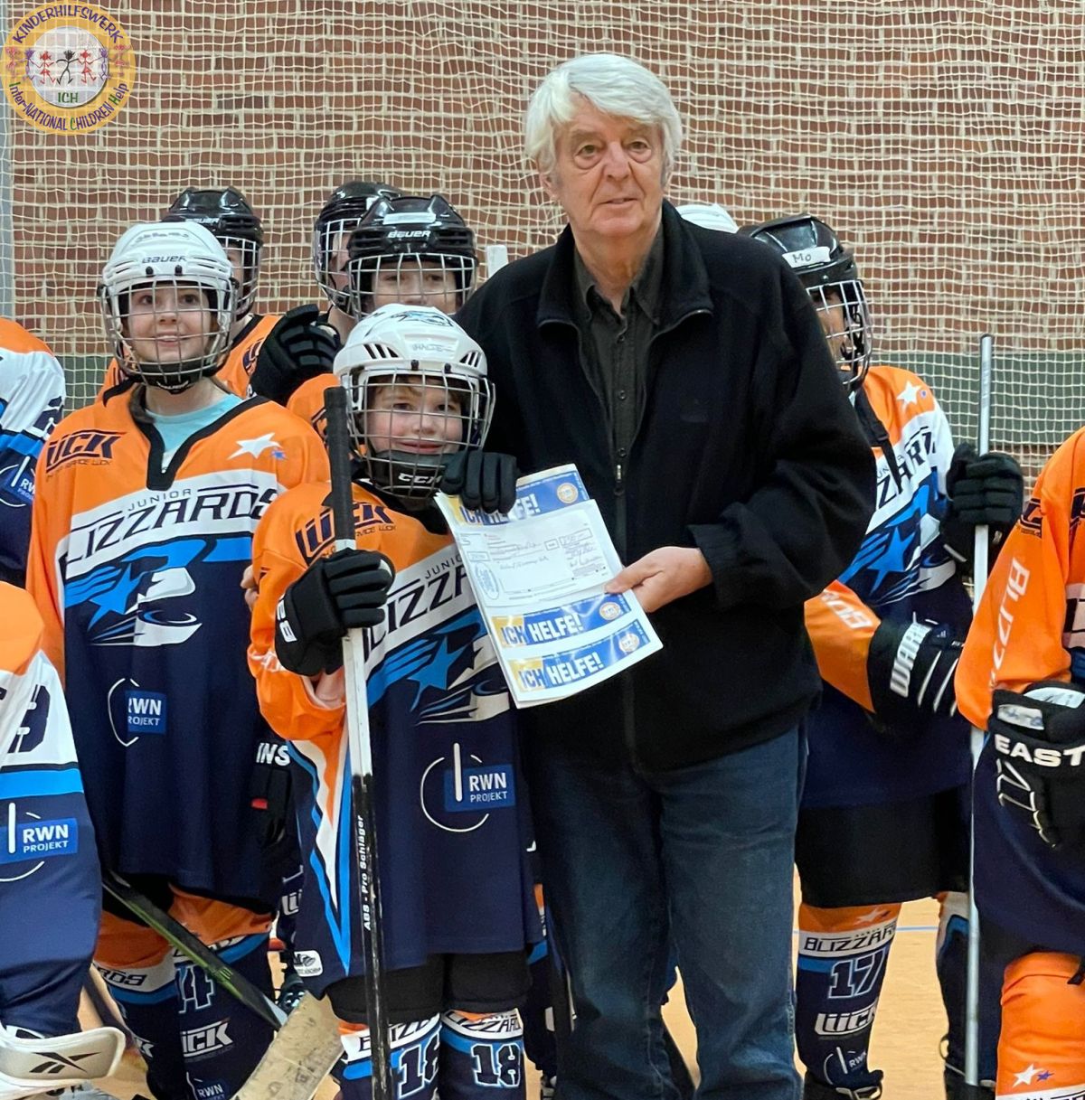 Eishockey Kids erhalten Spende von 250 Euro