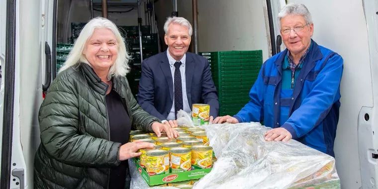 Schaumburger Tafeln erhalten Lebensmittel im Wert von 8.500 Euro